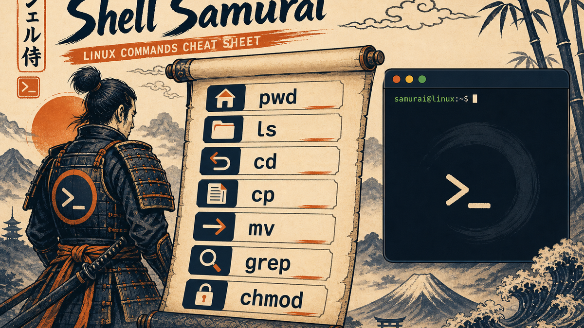 Linux Commands Cheat Sheet 📝